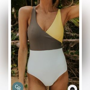ROOLEE Santa Monica Colorblock One Piece